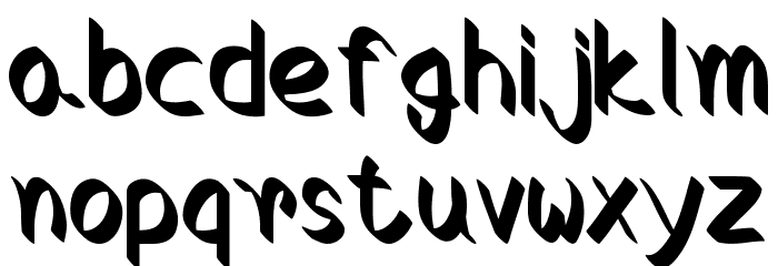 Crocus Font LOWERCASE