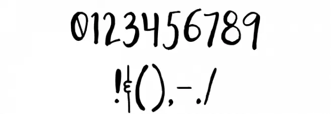 Croisanct DEMO Font OTHER CHARS