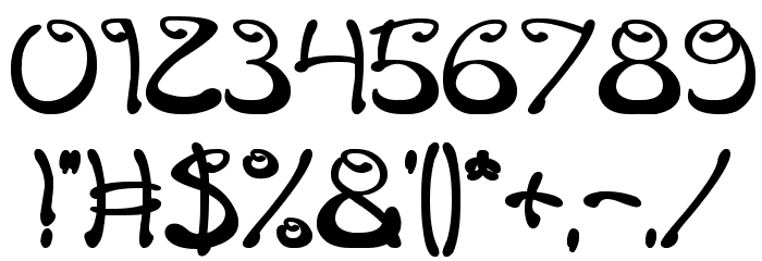 Croisant Sandwich Bold Font OTHER CHARS