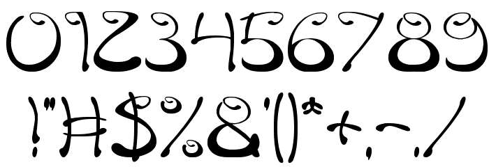Croisant Sandwich Font OTHER CHARS