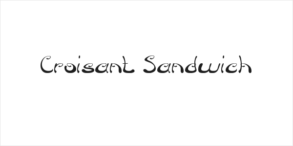 Croisant Sandwich Logo