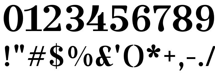 Croissant One Font OTHER CHARS