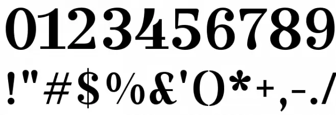 Croissant One Font OTHER CHARS