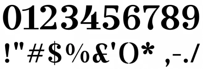 Croissant One Font OTHER CHARS