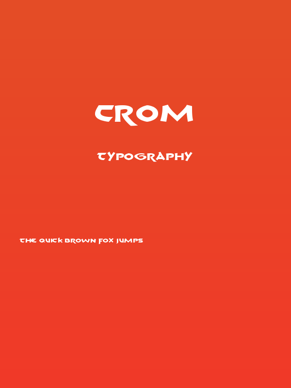 Crom Poster