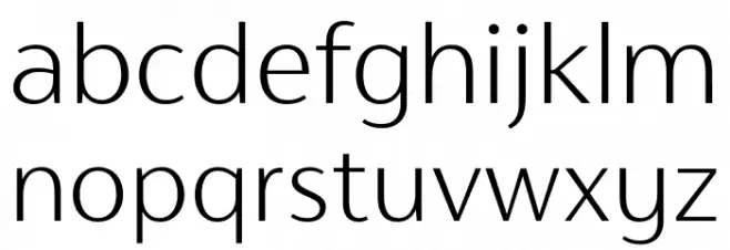 Cromlin DEMO ExtraLight Font Litere mici