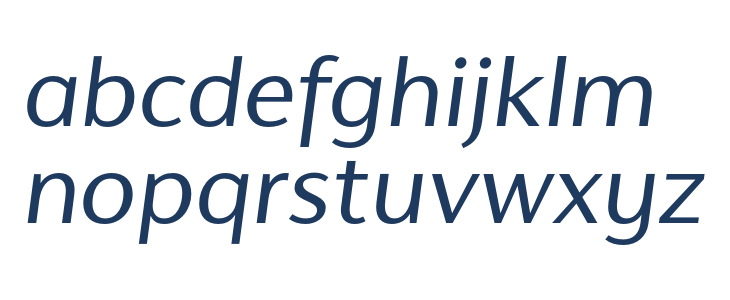 Cromlin DEMO Italic Lowercase