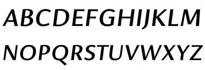 Cromlin DEMO SemiBold Italic Polices MAJUSCULES