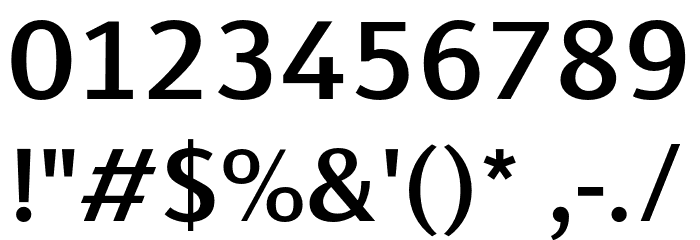 Cromlin DEMO SemiBold Font OTHER CHARS