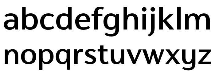 Cromlin DEMO SemiBold Font LOWERCASE