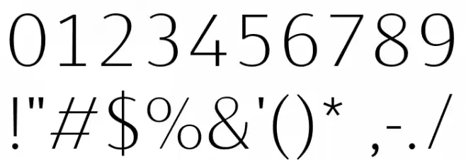 Cromlin DEMO Thin Font OTHER CHARS