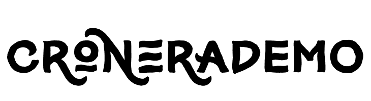 CroneraDEMO  font caratteri gratis