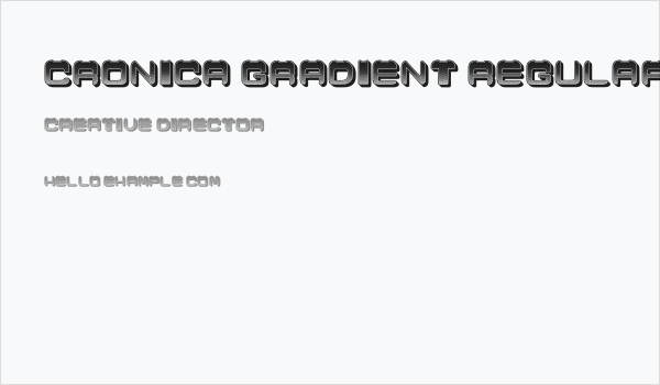 Cronica Gradient Regular Business Card