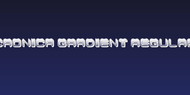 Cronica Gradient Regular Social Header