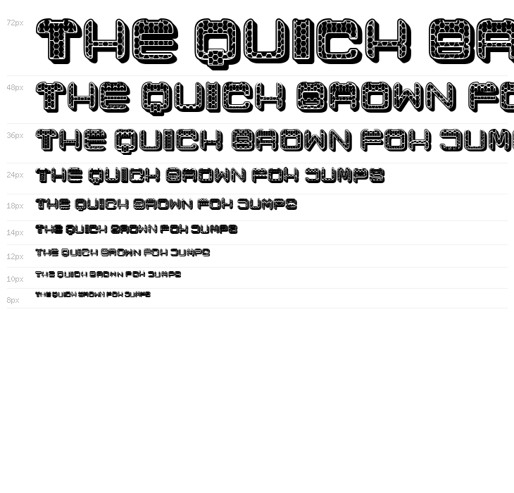 Cronica Hexagon Regular Waterfall