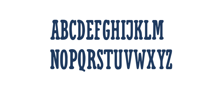 Cronies Bold Lowercase