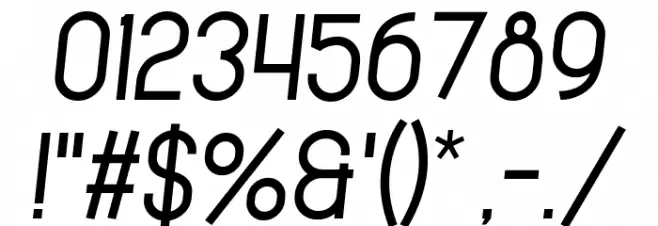 Cronus Italic Fonte OUTROS PERSONAGENS