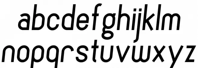 Cronus Italic Fonte MINÚSCULAS