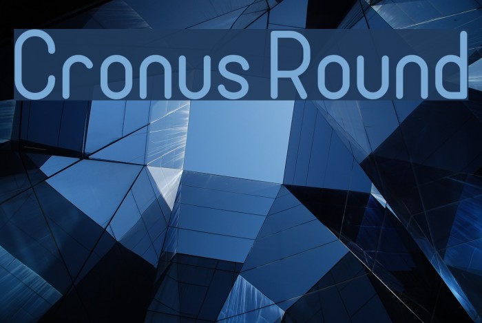 Cronus Round Font examples