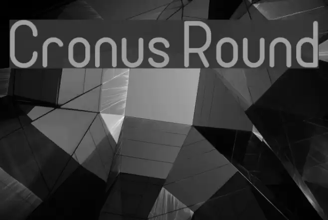 Cronus Round Font examples