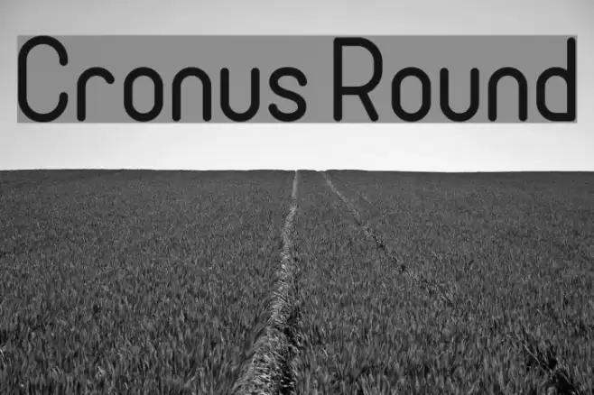 Cronus Round Font examples