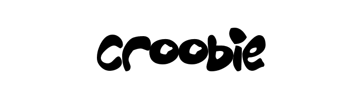 Croobie  font caratteri gratis