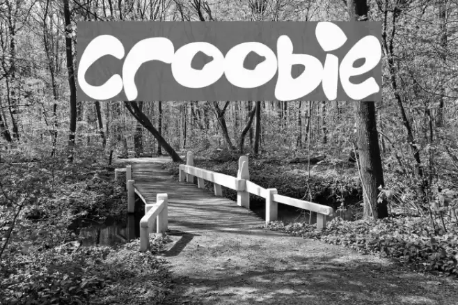 Croobie Font examples