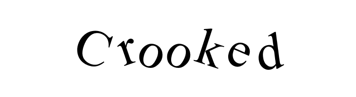 Crooked  لخطوط تنزيل