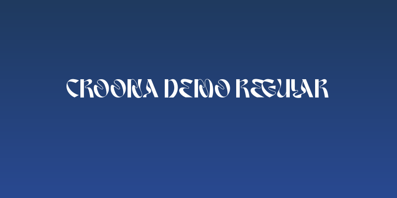Croona DEMO Regular Social Header