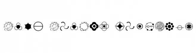 Crop Circle Dingbats  Descarca Fonturi Gratis