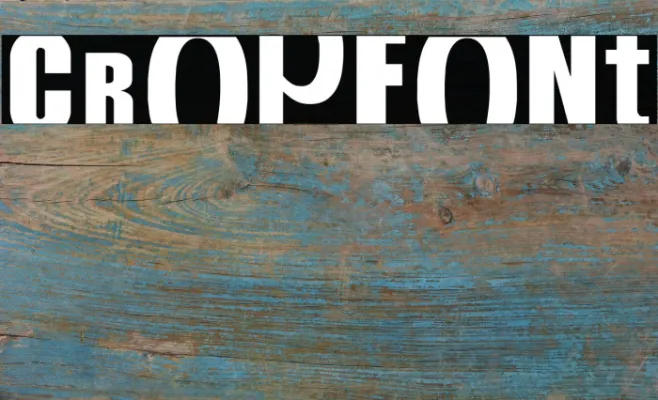 CropFont Example 1