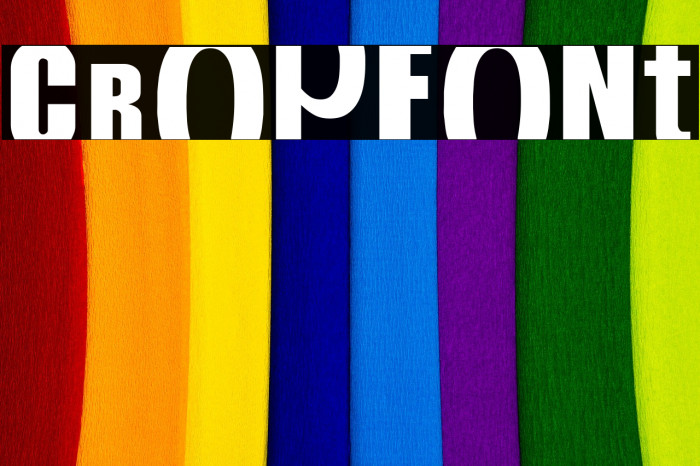 CropFont Font examples