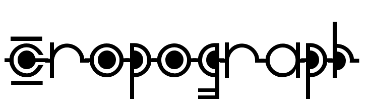 Cropograph  नि: शुल्क फ़ॉन्ट्स डाउनलोड