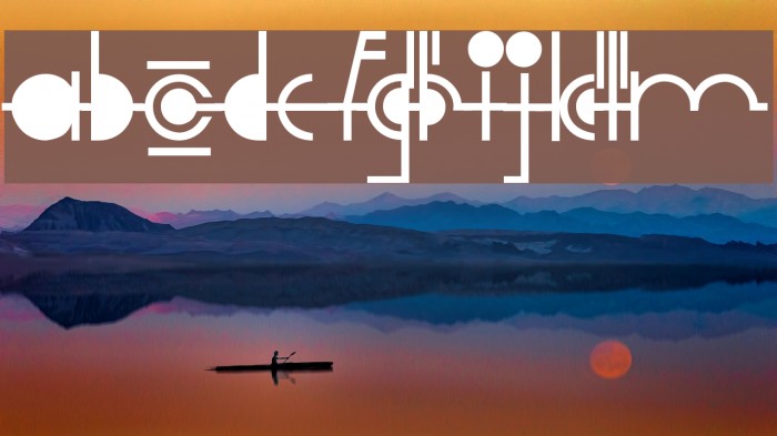 Cropograph Font examples