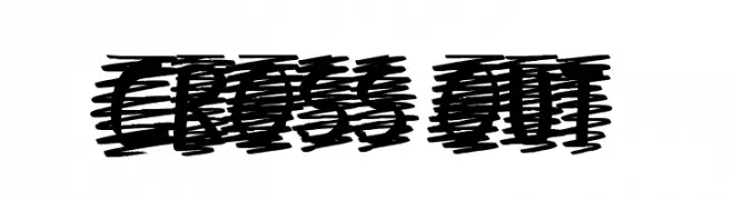 Cross Out  font caratteri gratis