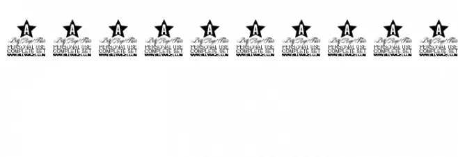 Cross Town Font OTHER CHARS