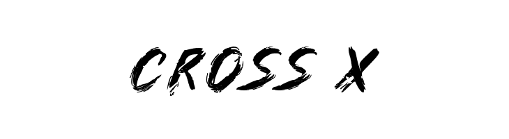 Cross X  لخطوط تنزيل