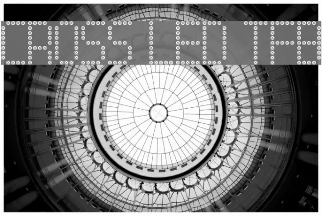 Cross led tfb Font examples