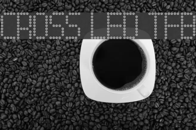 Cross led tfb Font examples