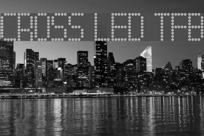 Cross led tfb Font examples