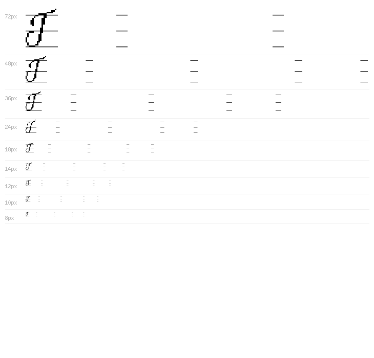 CrossStitchScriptPersonal Use Waterfall