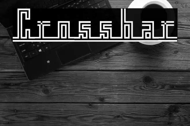 Crossbar フォント examples