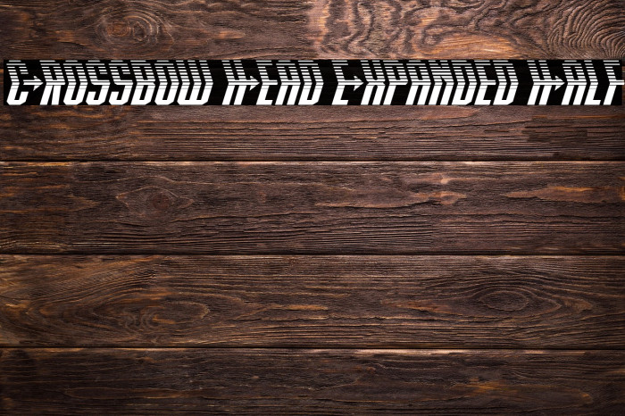 Crossbow Head Expanded Half Example 1