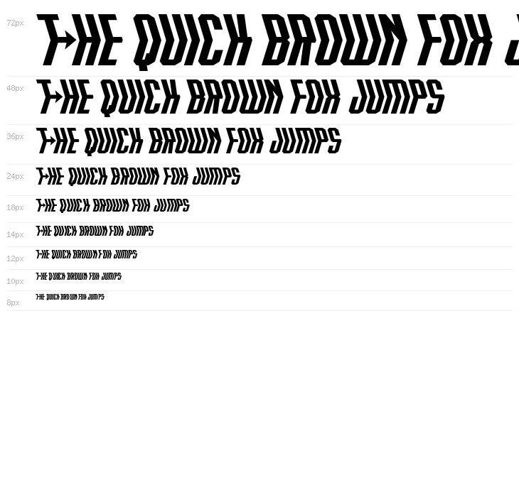 Crossbow Head Expanded Waterfall