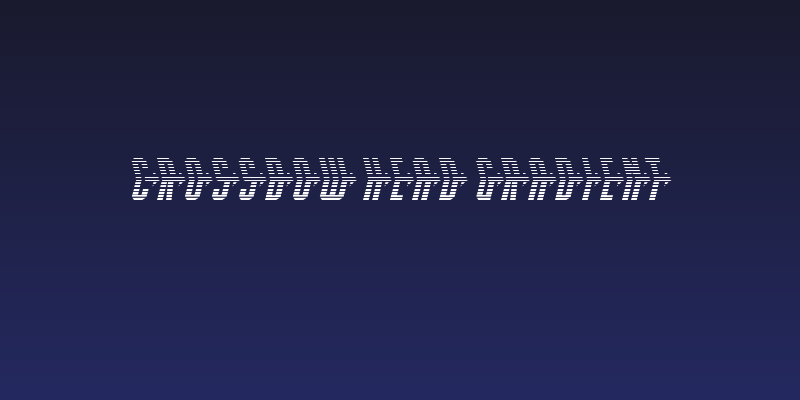 Crossbow Head Gradient Social Header
