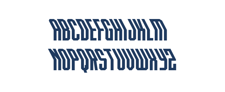 Crossbow Head Leftalic Lowercase