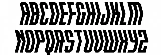 Crossbow Head フォント 小文字