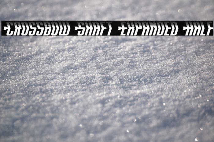 Crossbow Shaft Expanded Half Example 2