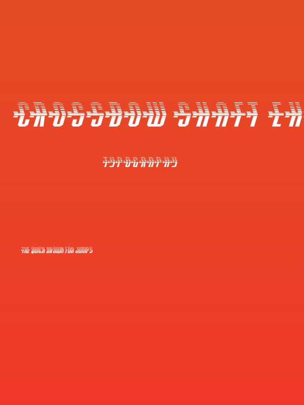 Crossbow Shaft Expanded Half Poster