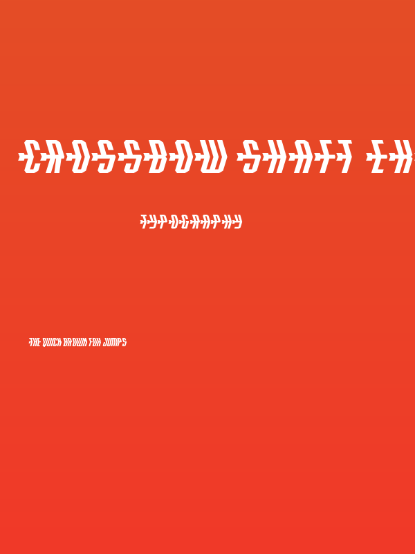 Crossbow Shaft Expanded Poster